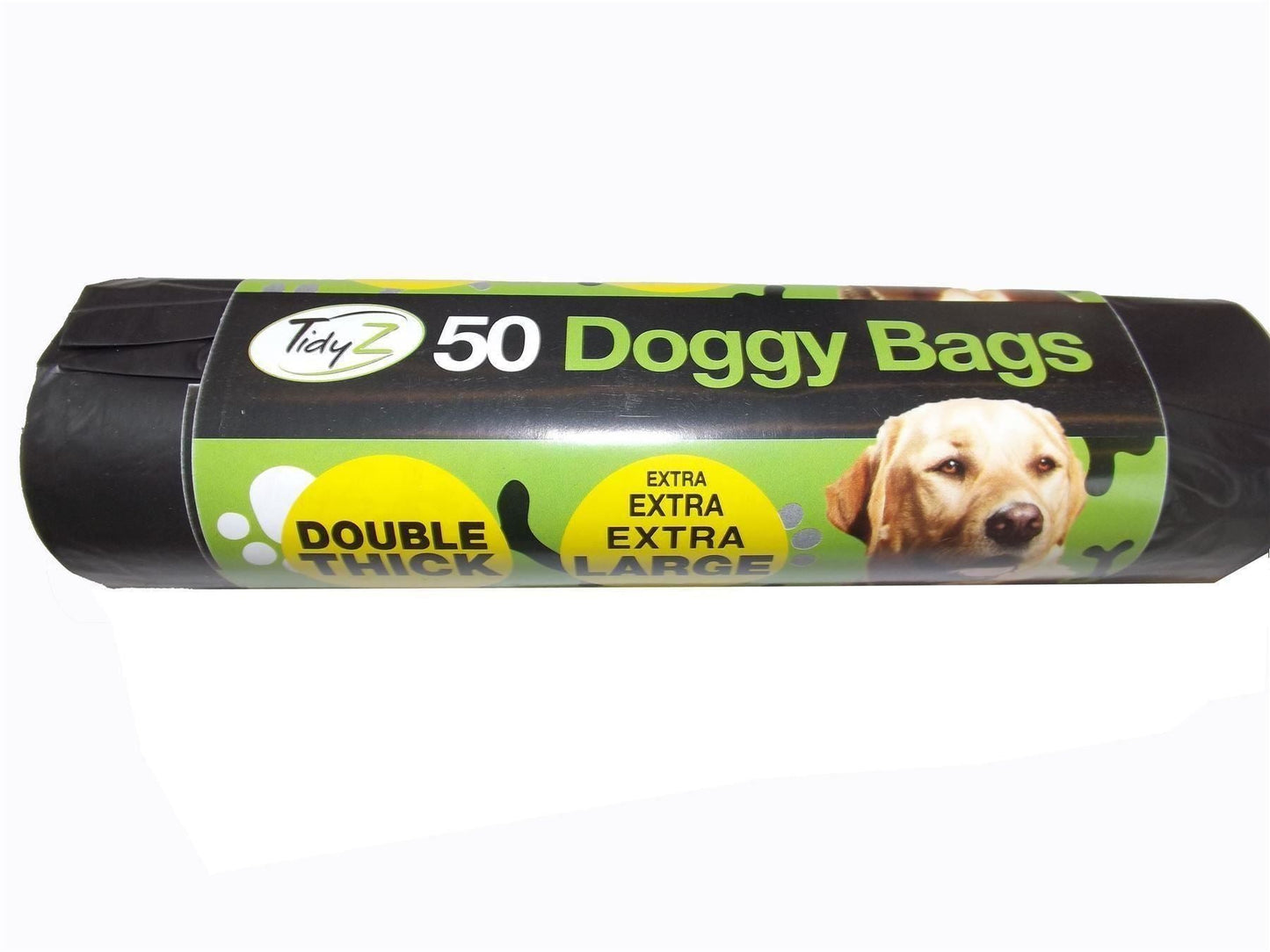 Strong Large Dog Poo Bags with Tie Handle, 32Cm X 38Cm Bags