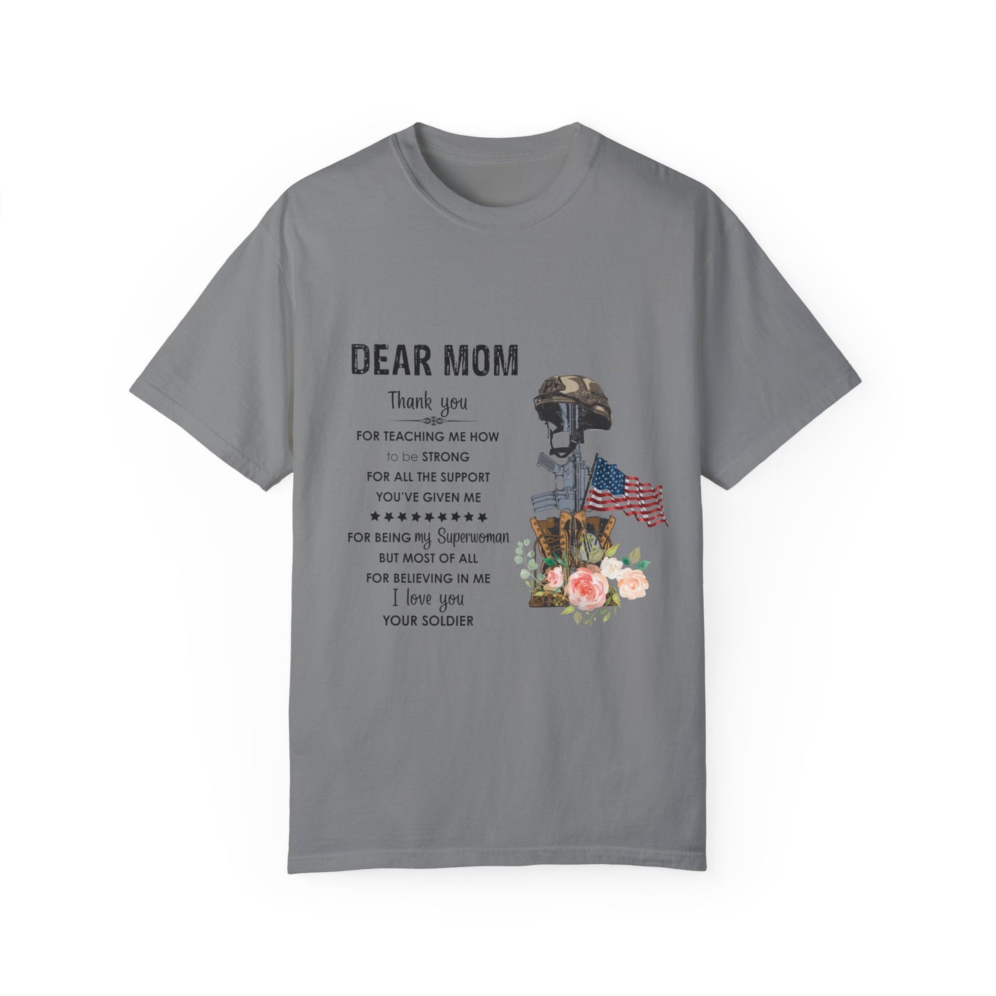 To my Mom| Dear Mom Unisex Garment-Dyed T-shirt