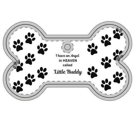 Personalized Pet Memorial Aluminum Ornament