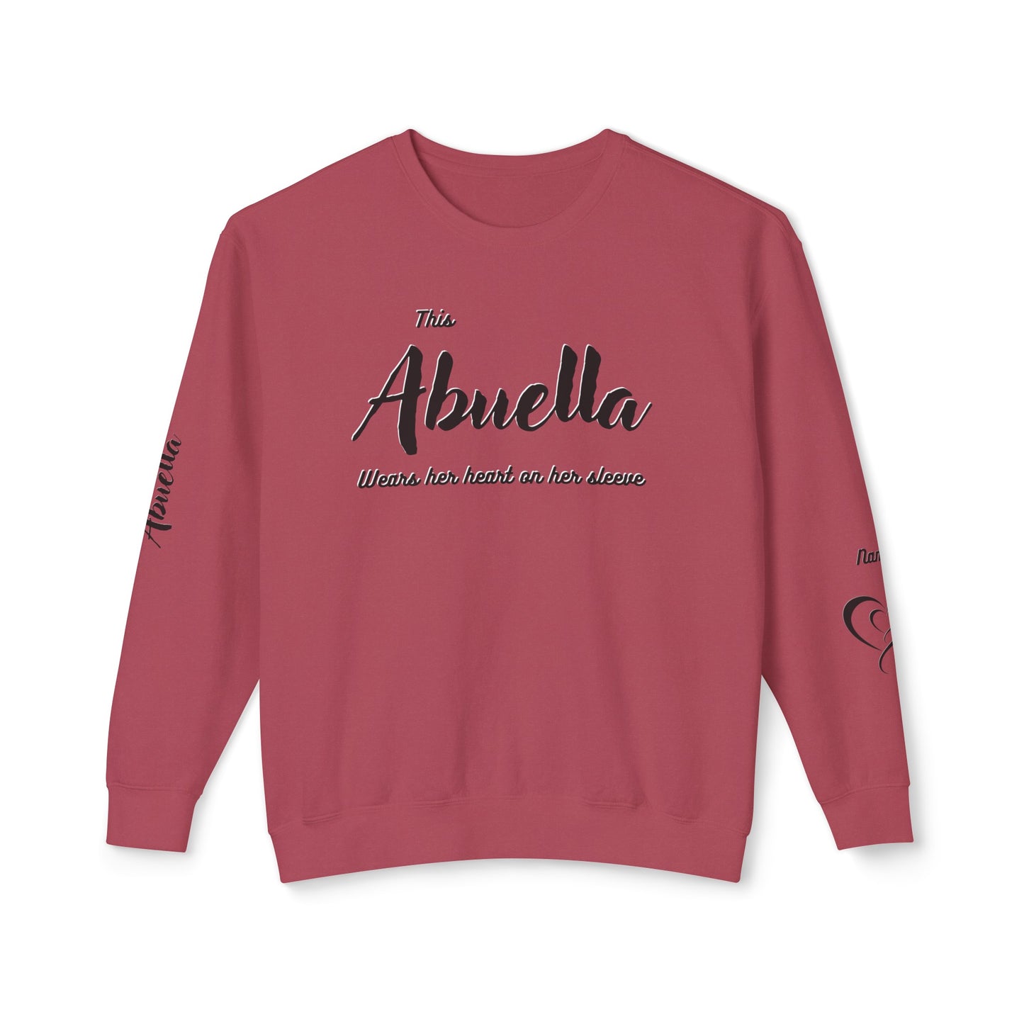 Abuella Custom Sweatshirt| Personalized Grandma| Grandparents Gift