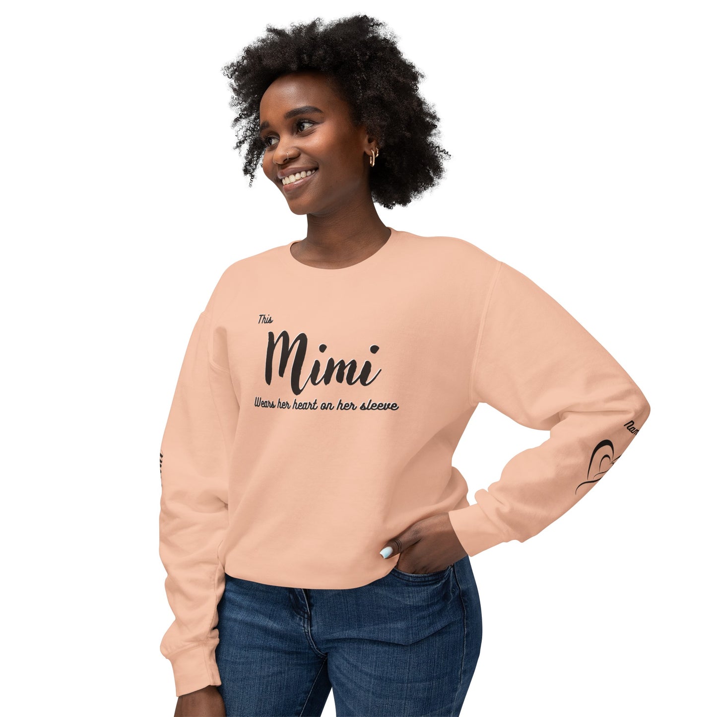 Custom Mimi Sweatshirt| Personalized Mimi With Names, New Grandma|Grandmother Gift