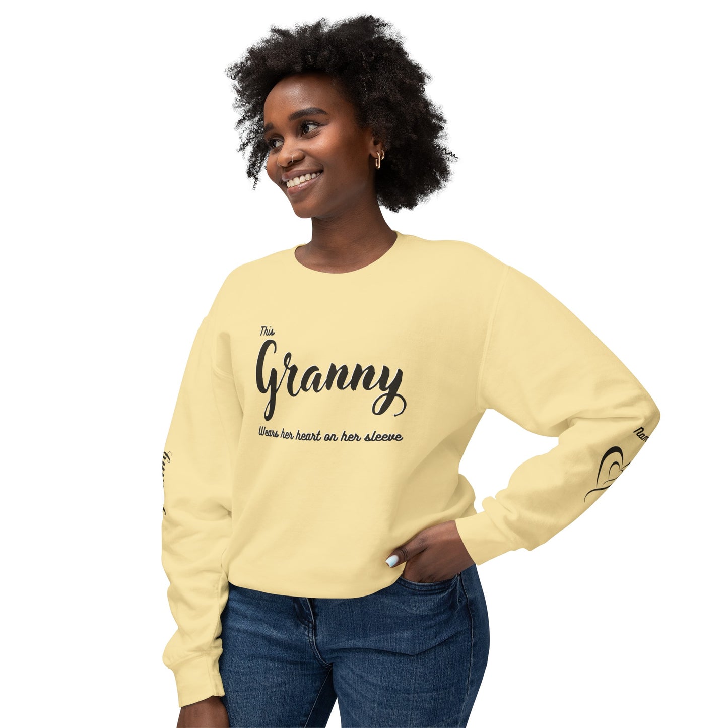 Custom Granny Sweatshirt Personalized With Names| New Grandma, Grandmother Gift