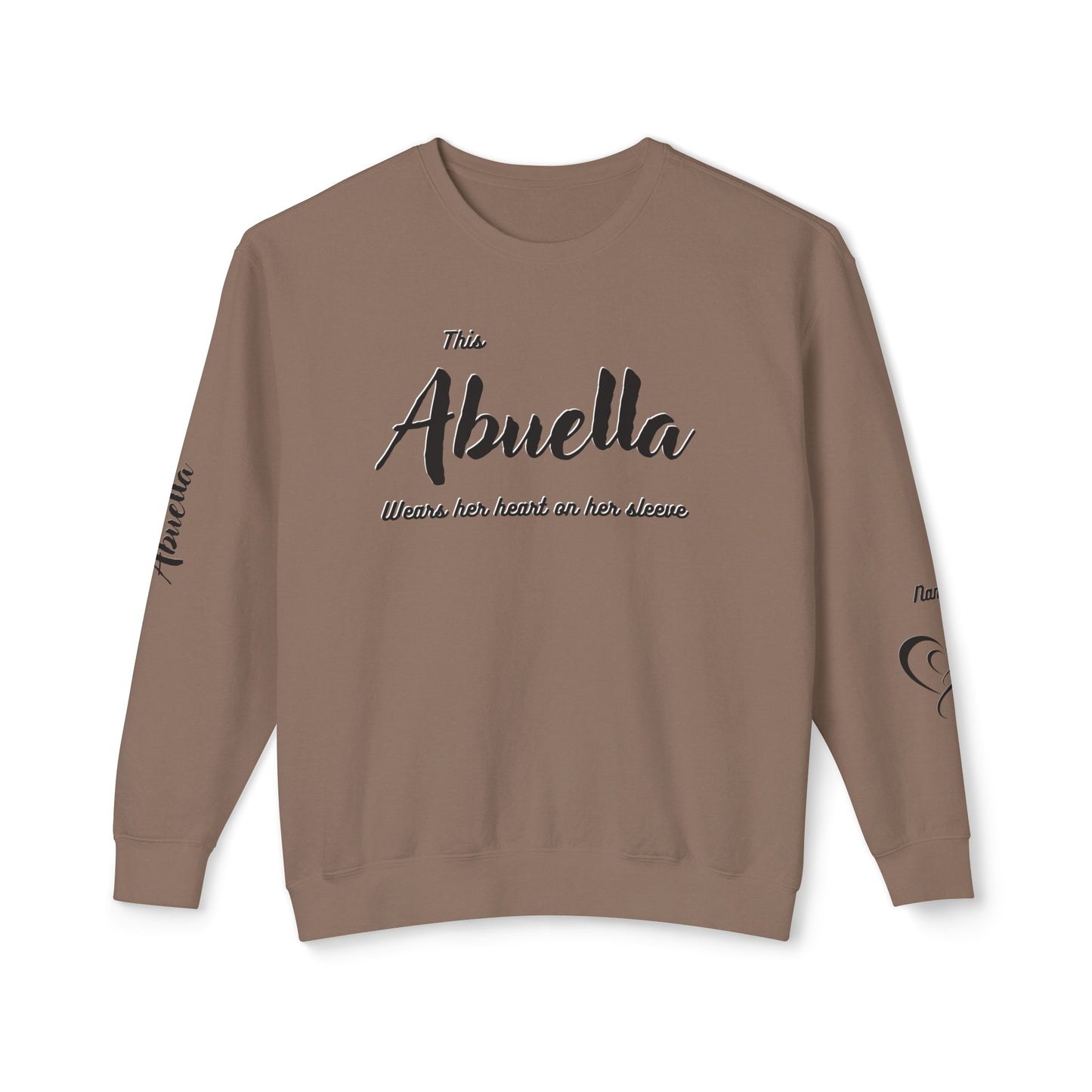 Abuella Custom Sweatshirt| Personalized Grandma| Grandparents Gift