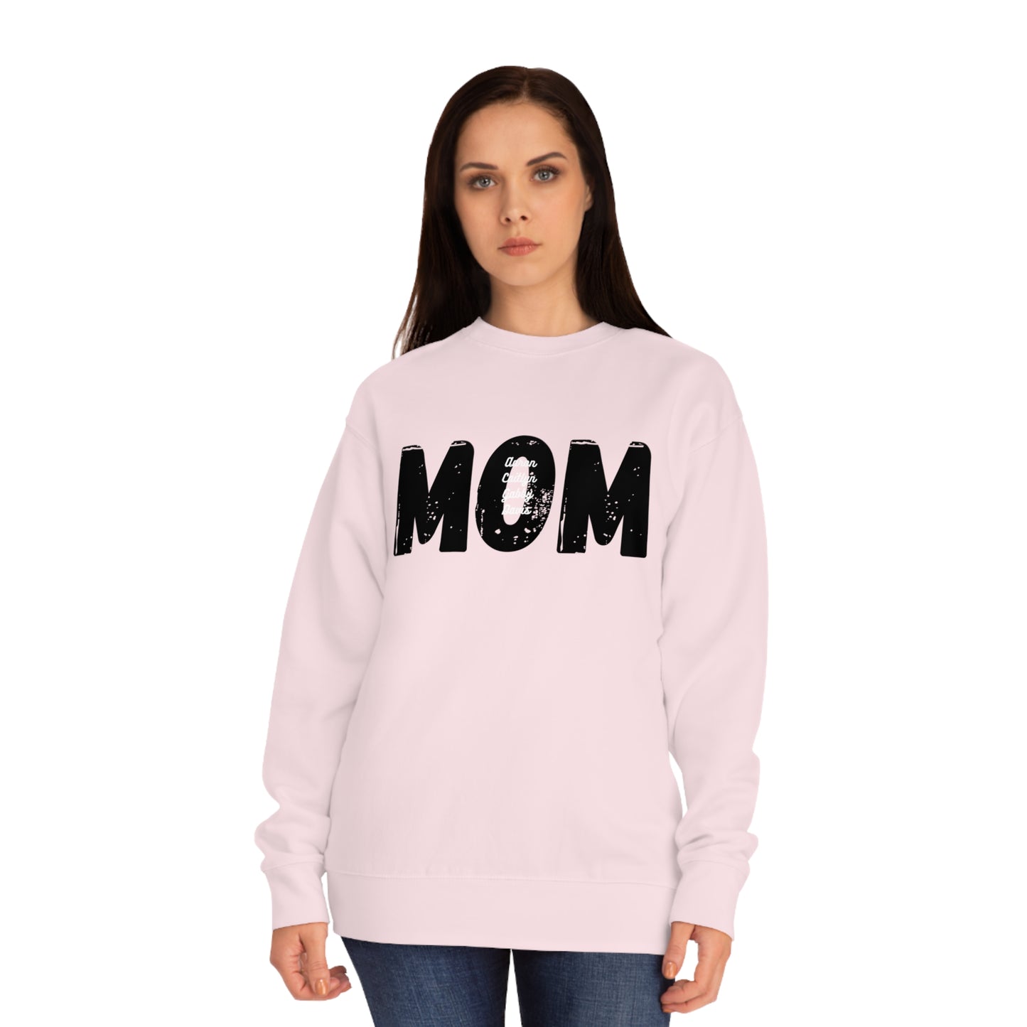 Custom Mom With Names| New Mom Outfit| Pregnancy Announcement Clothing Gifts