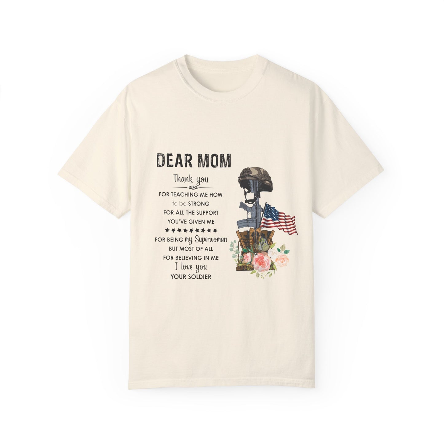 To my Mom| Dear Mom Unisex Garment-Dyed T-shirt