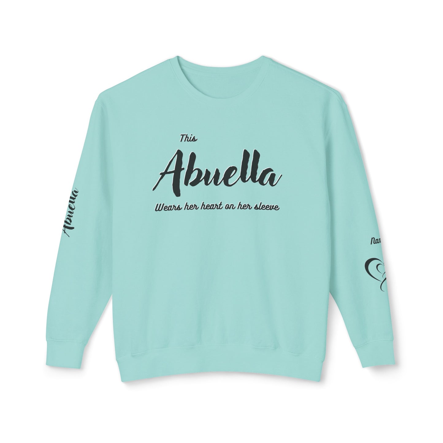 Abuella Custom Sweatshirt| Personalized Grandma| Grandparents Gift