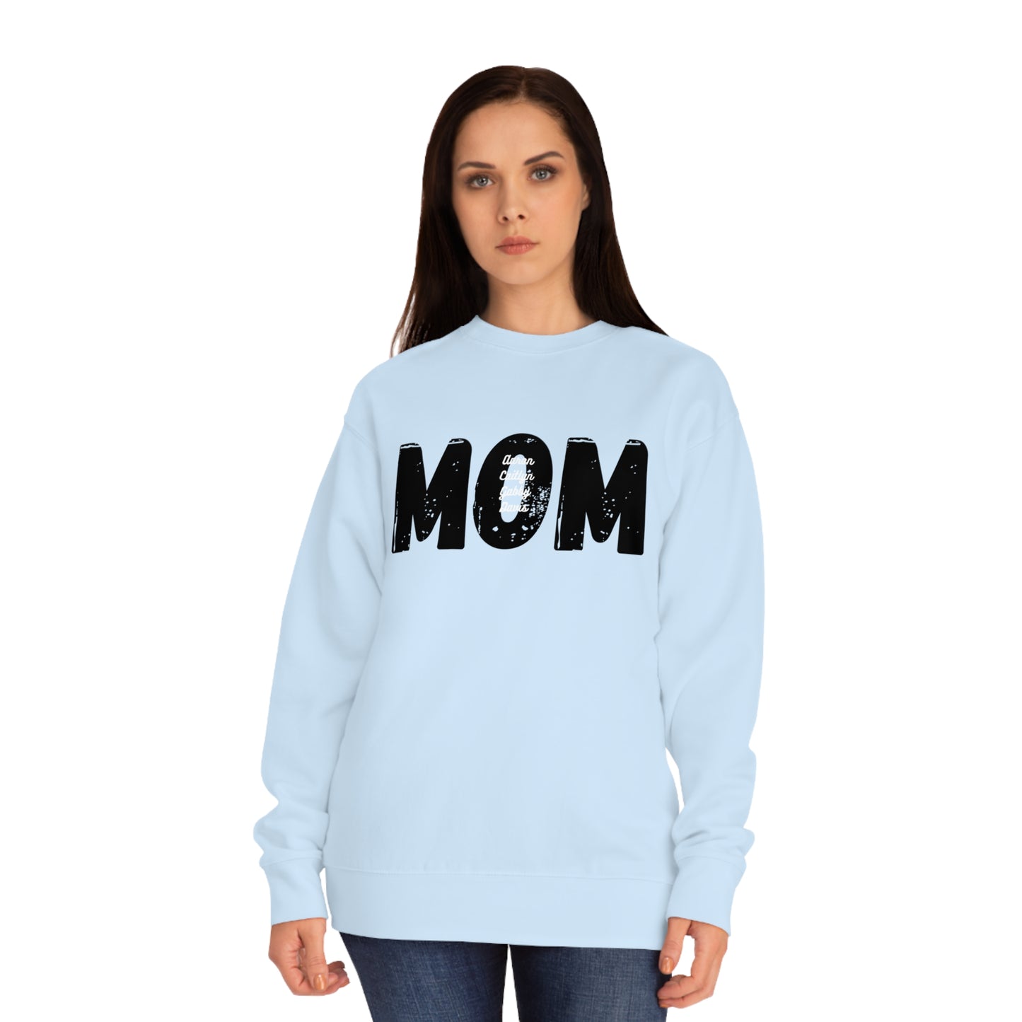 Custom Mom With Names| New Mom Outfit| Pregnancy Announcement Clothing Gifts