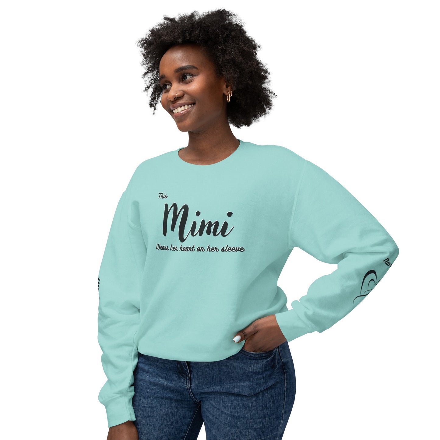 Custom Mimi Sweatshirt| Personalized Mimi With Names, New Grandma|Grandmother Gift