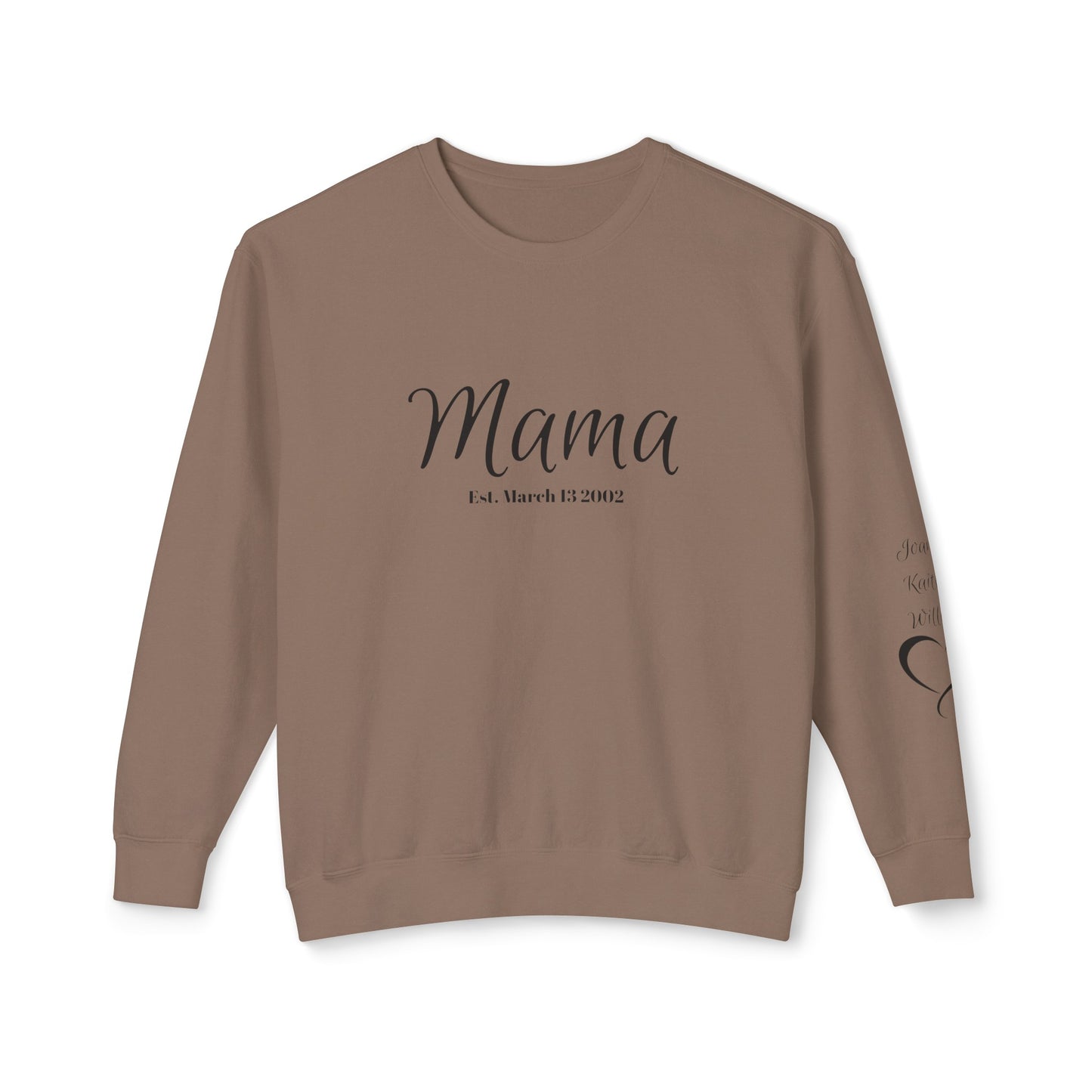 Custom Mama| New Mama Sweatshirt| Personalized Mom With Names