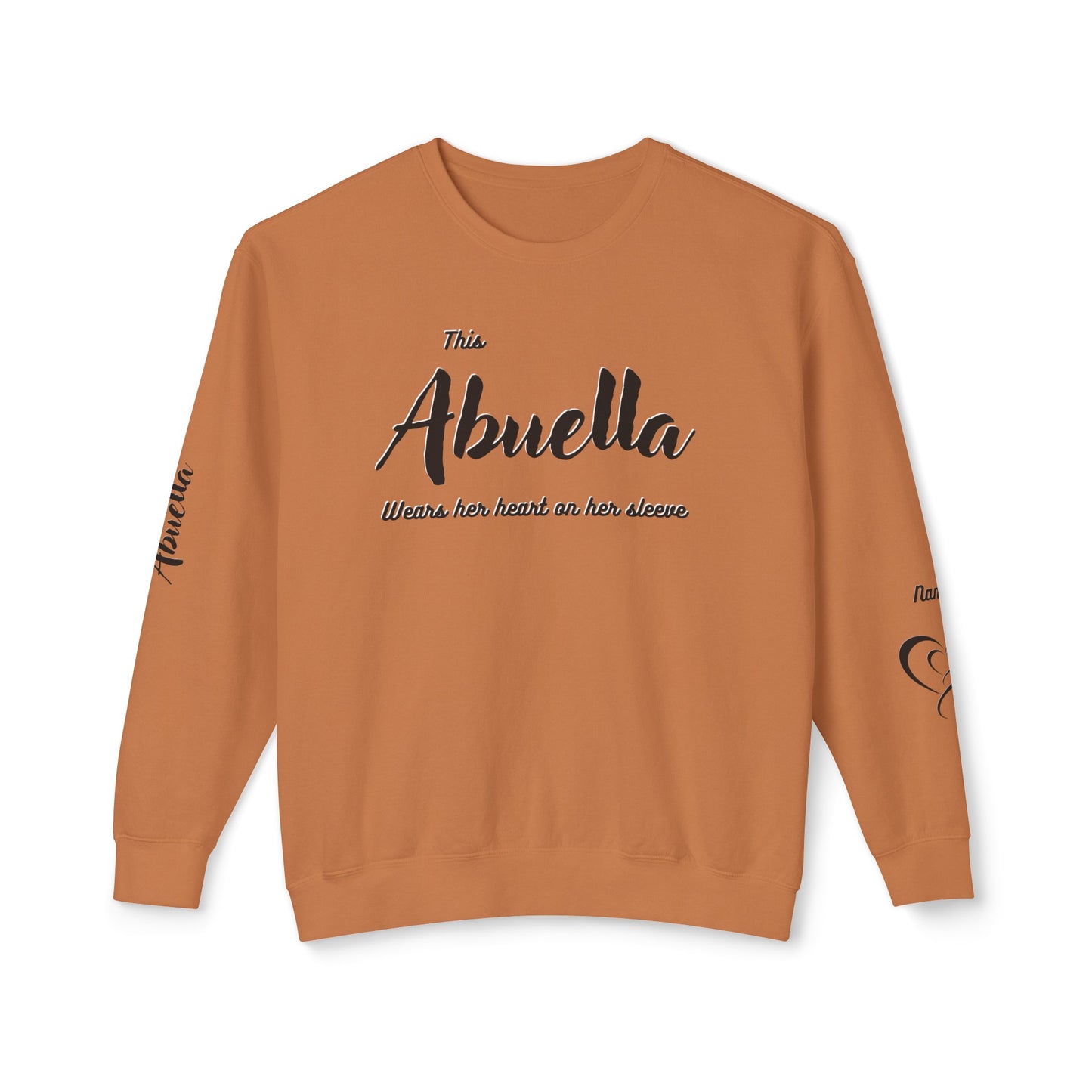 Abuella Custom Sweatshirt| Personalized Grandma| Grandparents Gift