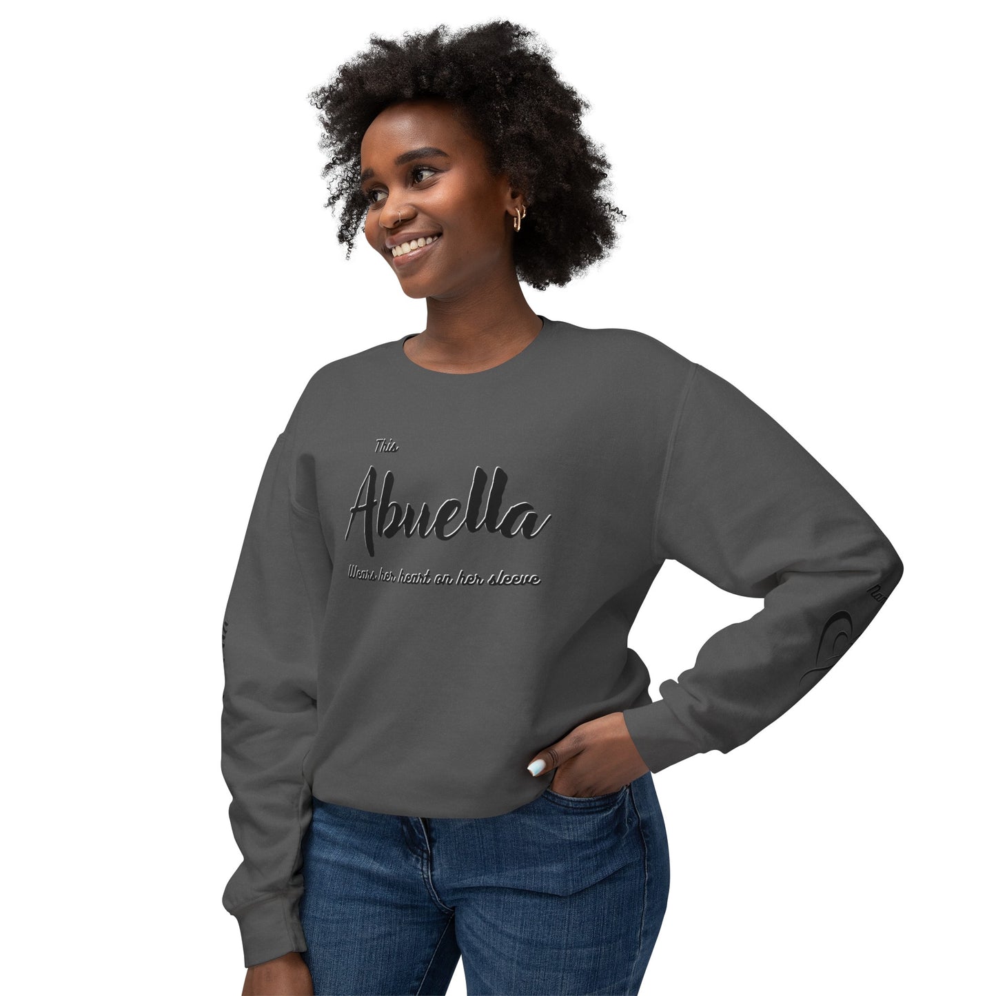 Abuella Custom Sweatshirt| Personalized Grandma| Grandparents Gift