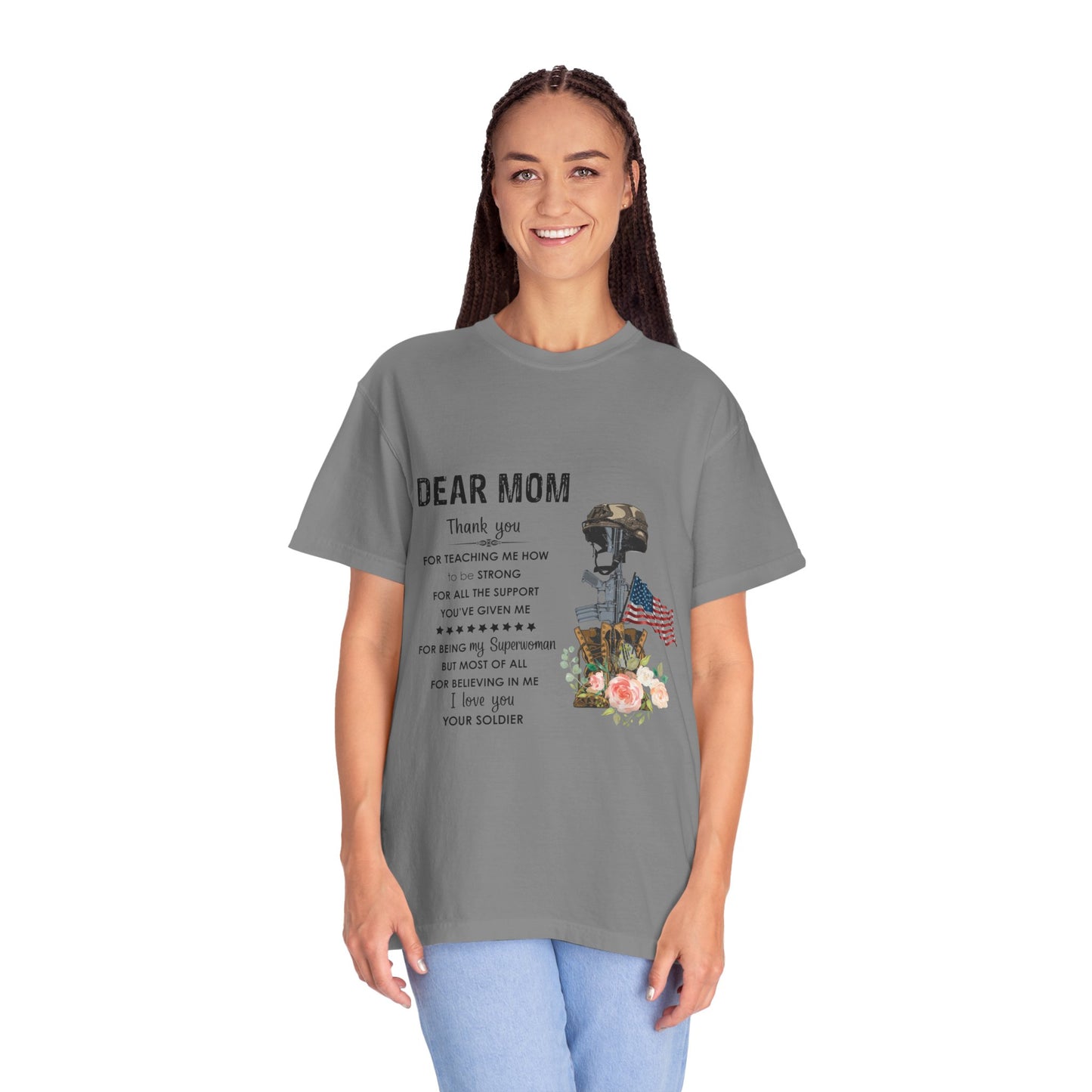 To my Mom| Dear Mom Unisex Garment-Dyed T-shirt