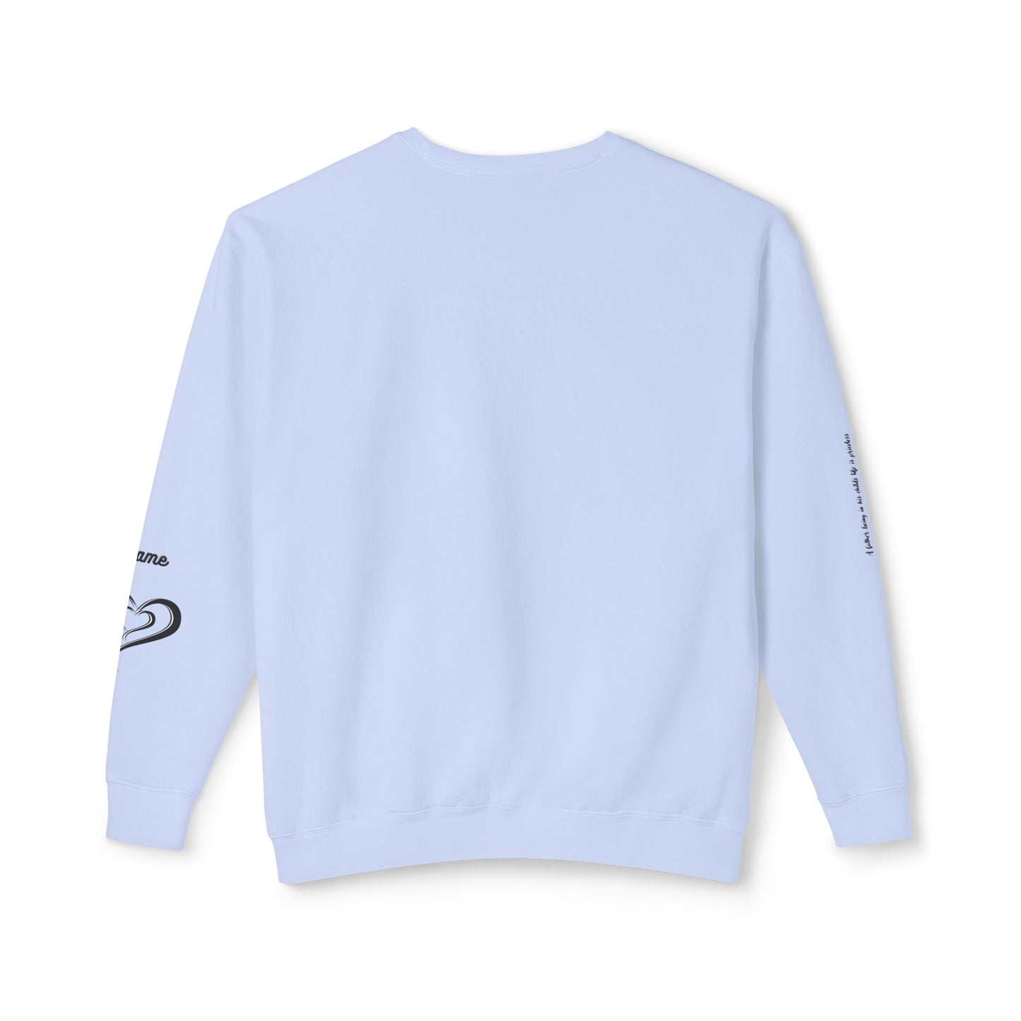 Father|Dad Lightweight Crewneck Sweatshirt