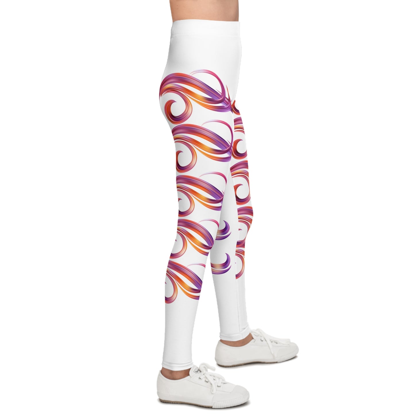 Youth Leggings - Trendy Cute Colorful Stand Out Design