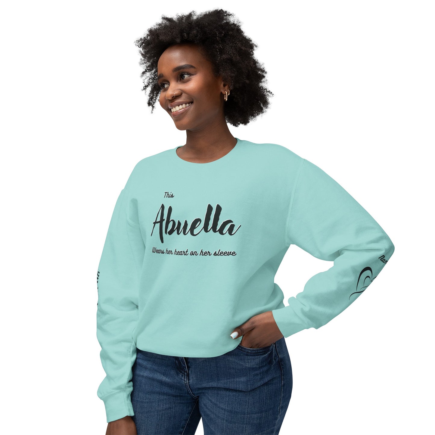 Abuella Custom Sweatshirt| Personalized Grandma| Grandparents Gift