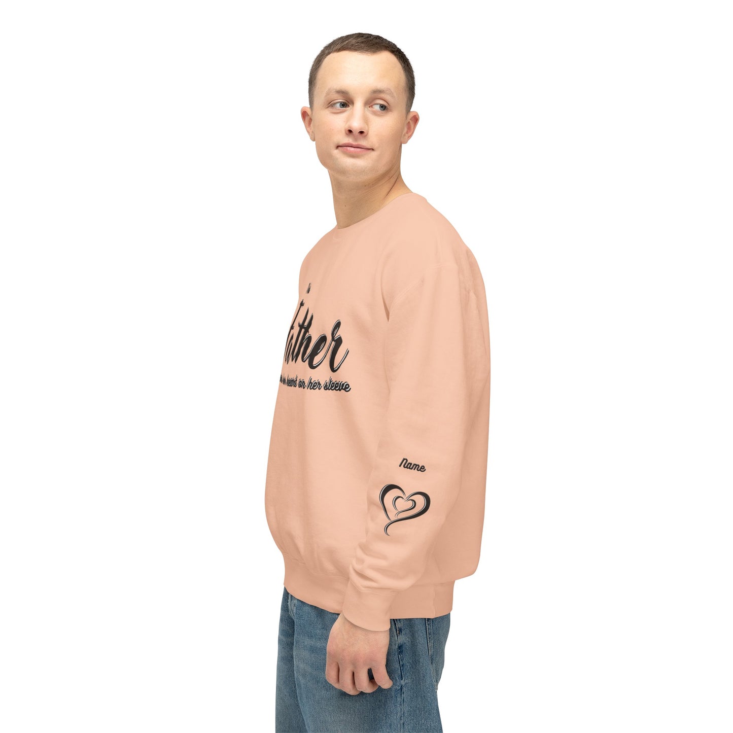 Father|Dad Lightweight Crewneck Sweatshirt