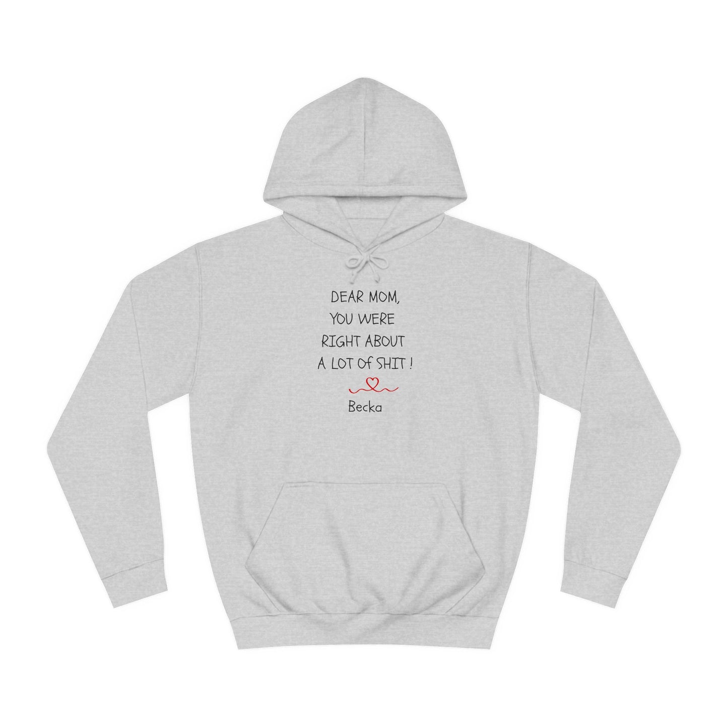 Funny Mom Gift Unisex Hoodie You Were Right