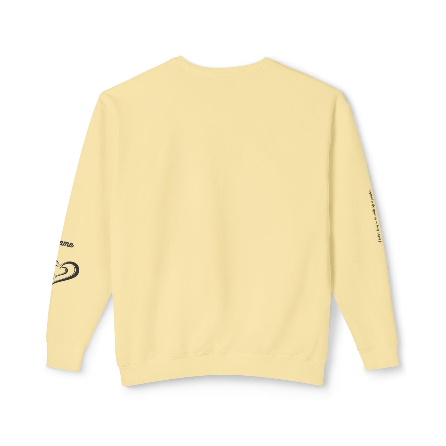 Father|Dad Lightweight Crewneck Sweatshirt