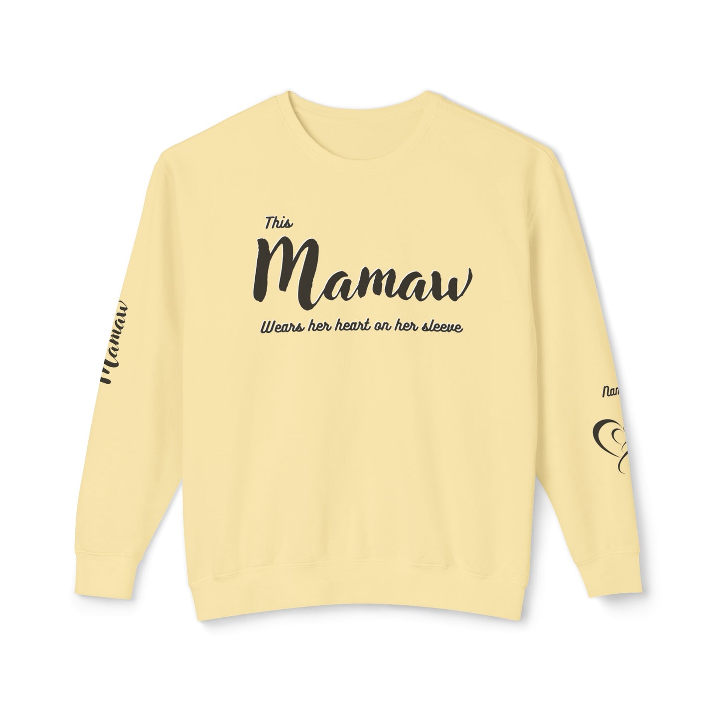 Custom Mamaaw| Grandma| Grandparents Sweatshirt| Personalized with Names| New Grandma