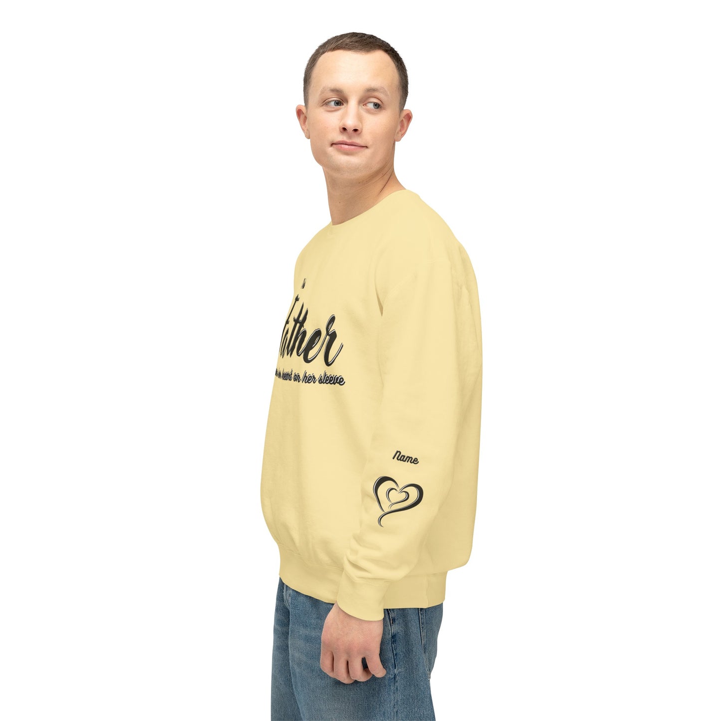 Father|Dad Lightweight Crewneck Sweatshirt