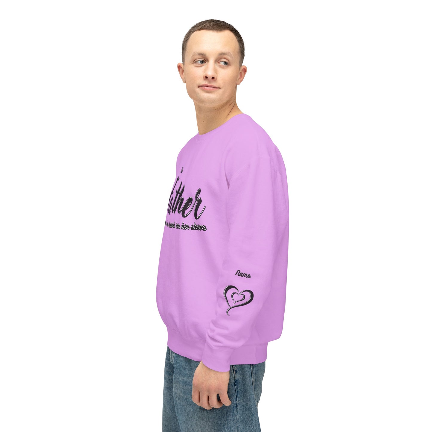 Father|Dad Lightweight Crewneck Sweatshirt