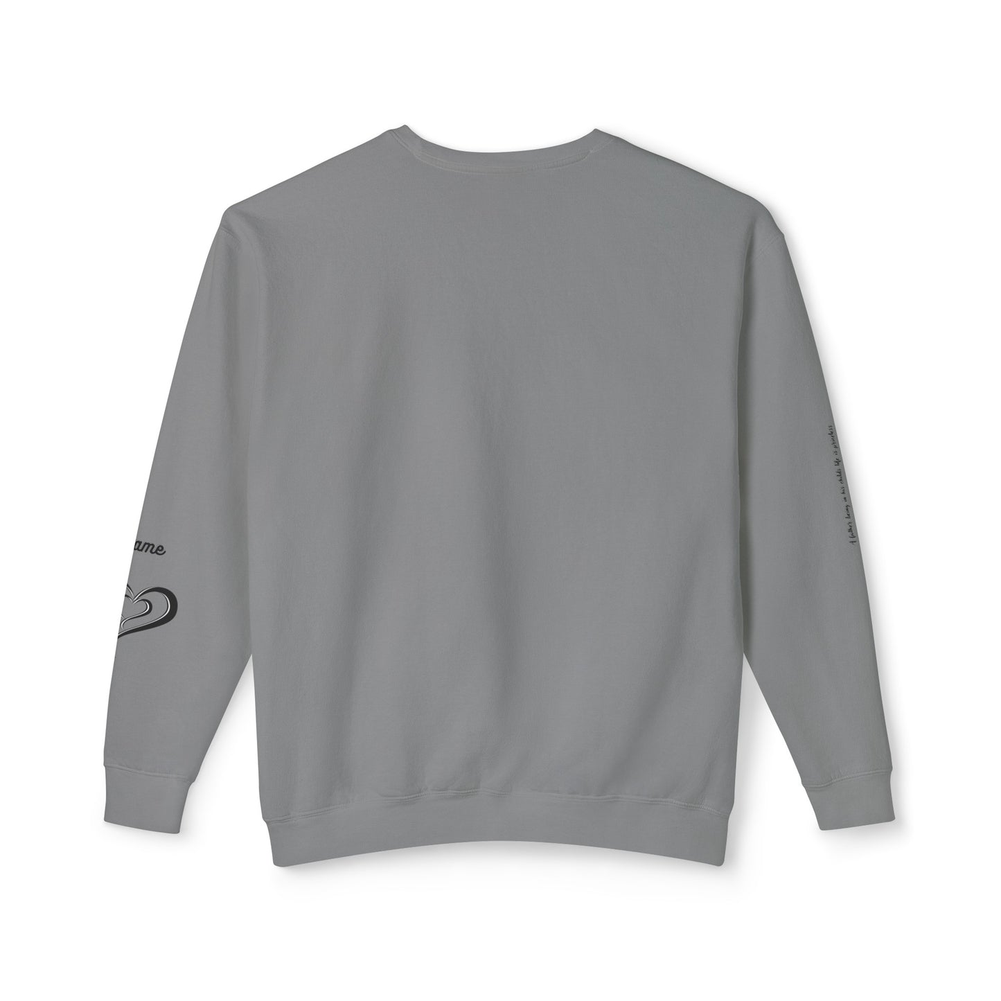 Father|Dad Lightweight Crewneck Sweatshirt