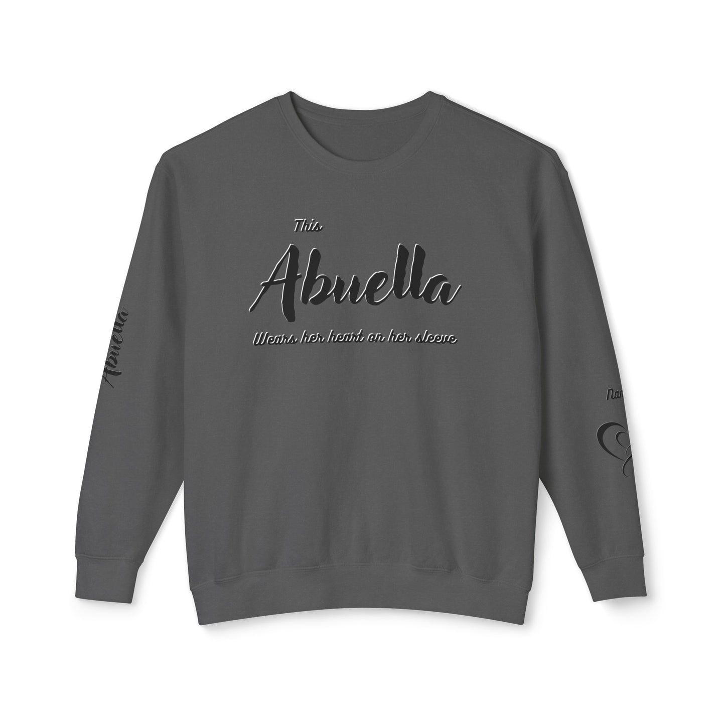 Abuella Custom Sweatshirt| Personalized Grandma| Grandparents Gift