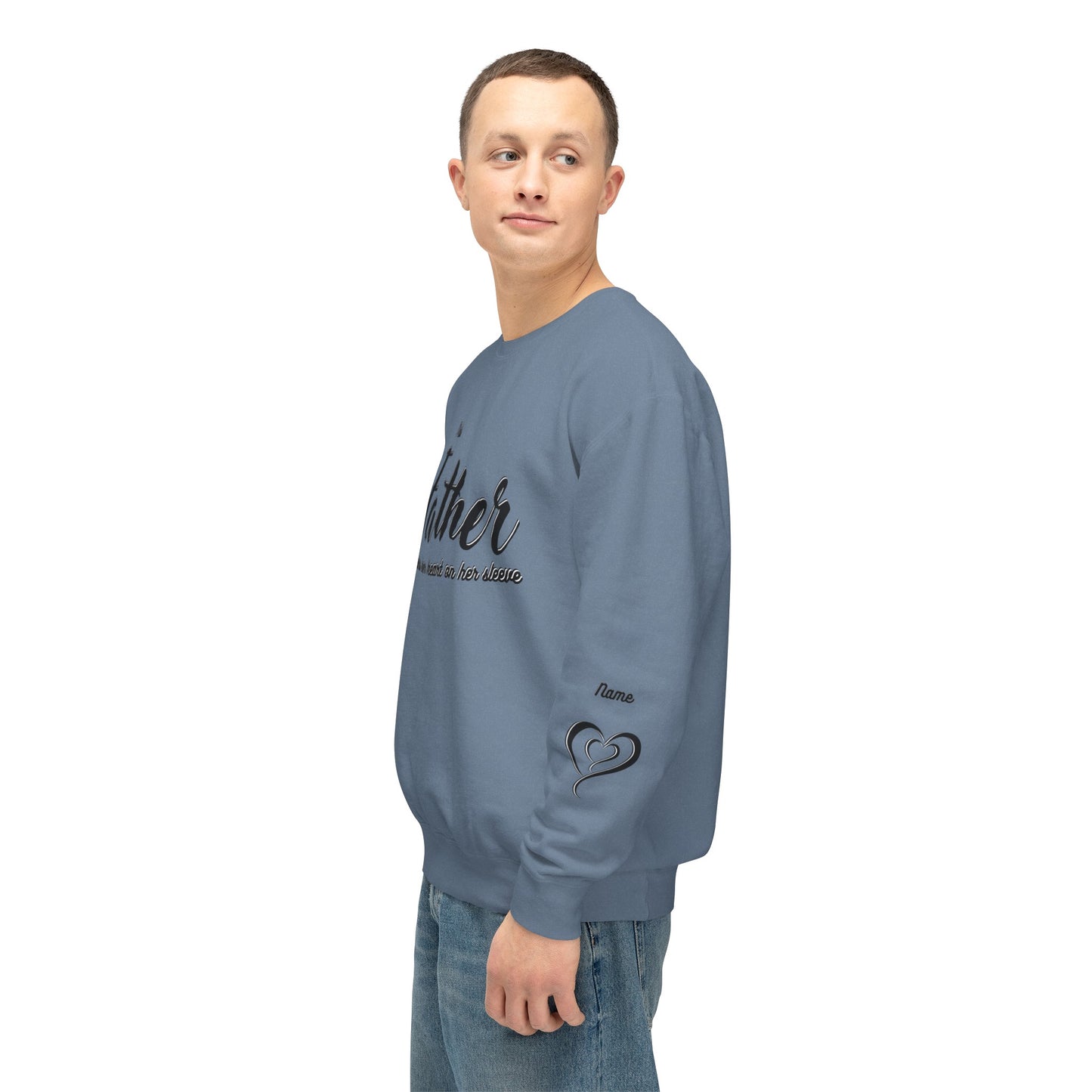 Father|Dad Lightweight Crewneck Sweatshirt