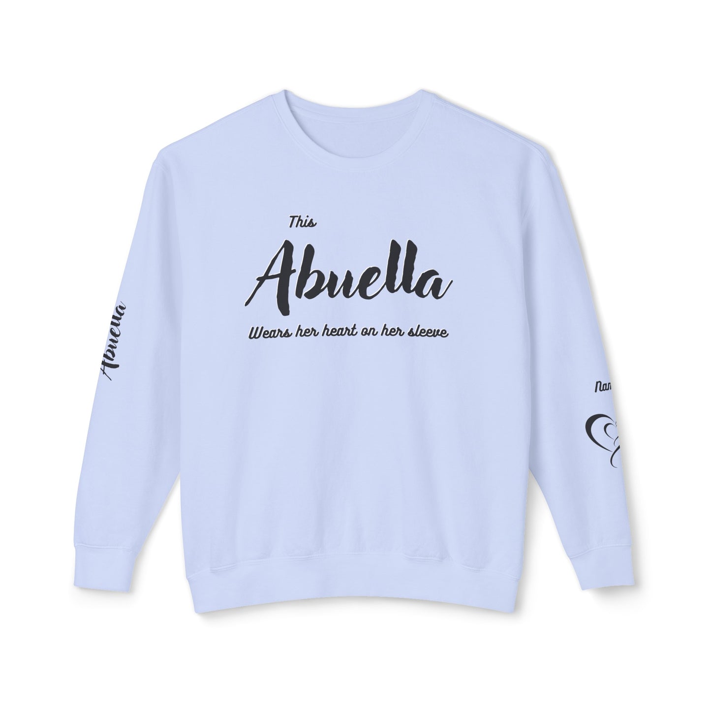 Abuella Custom Sweatshirt| Personalized Grandma| Grandparents Gift