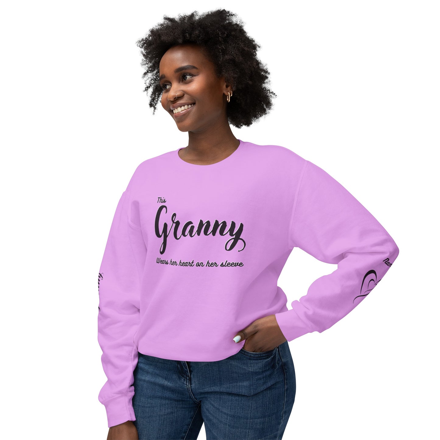 Custom Granny Sweatshirt Personalized With Names| New Grandma, Grandmother Gift