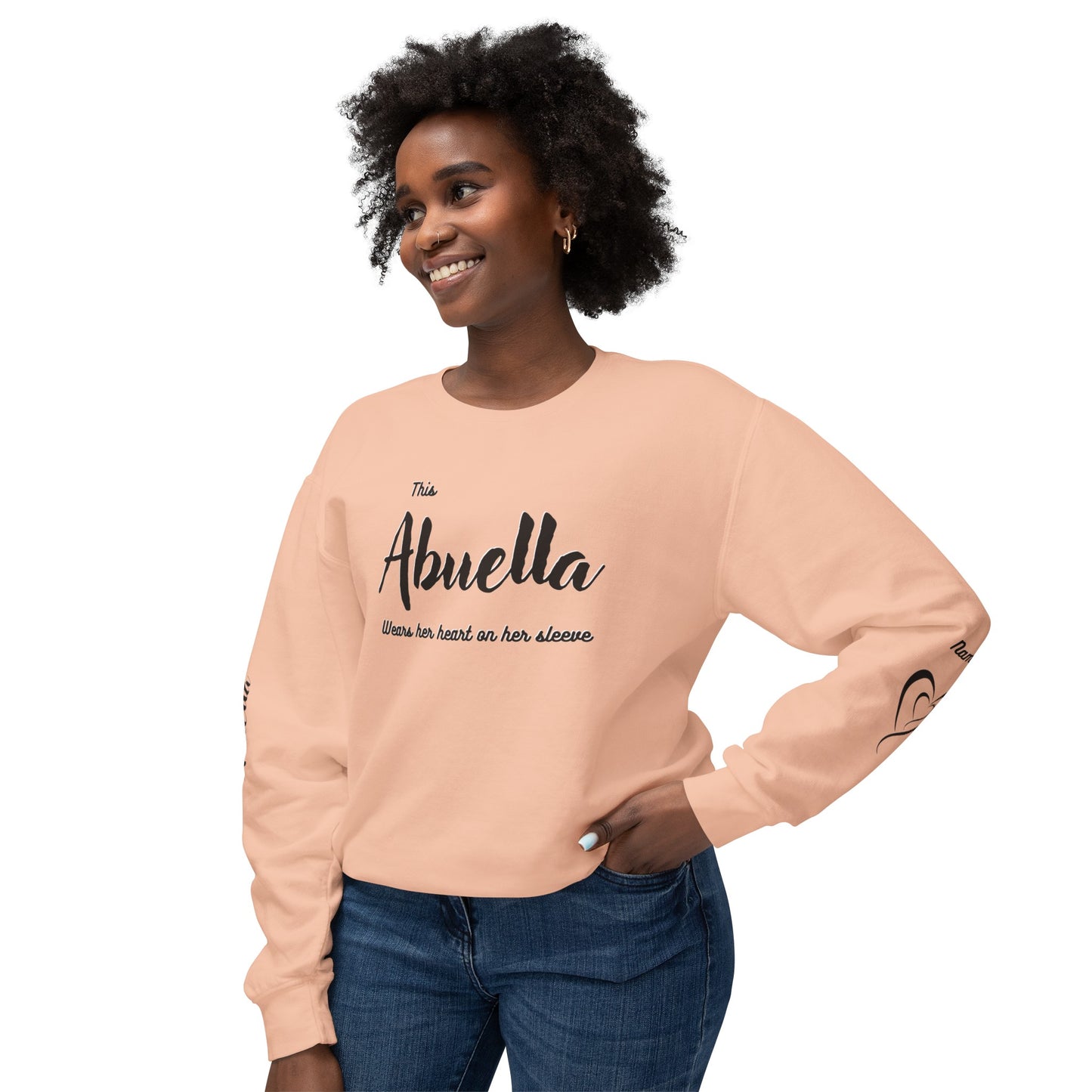 Abuella Custom Sweatshirt| Personalized Grandma| Grandparents Gift