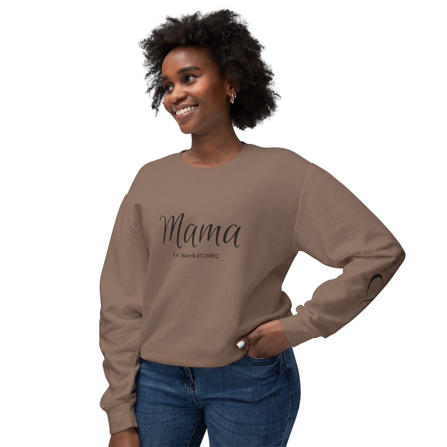 Custom Mama| New Mama Sweatshirt| Personalized Mom With Names