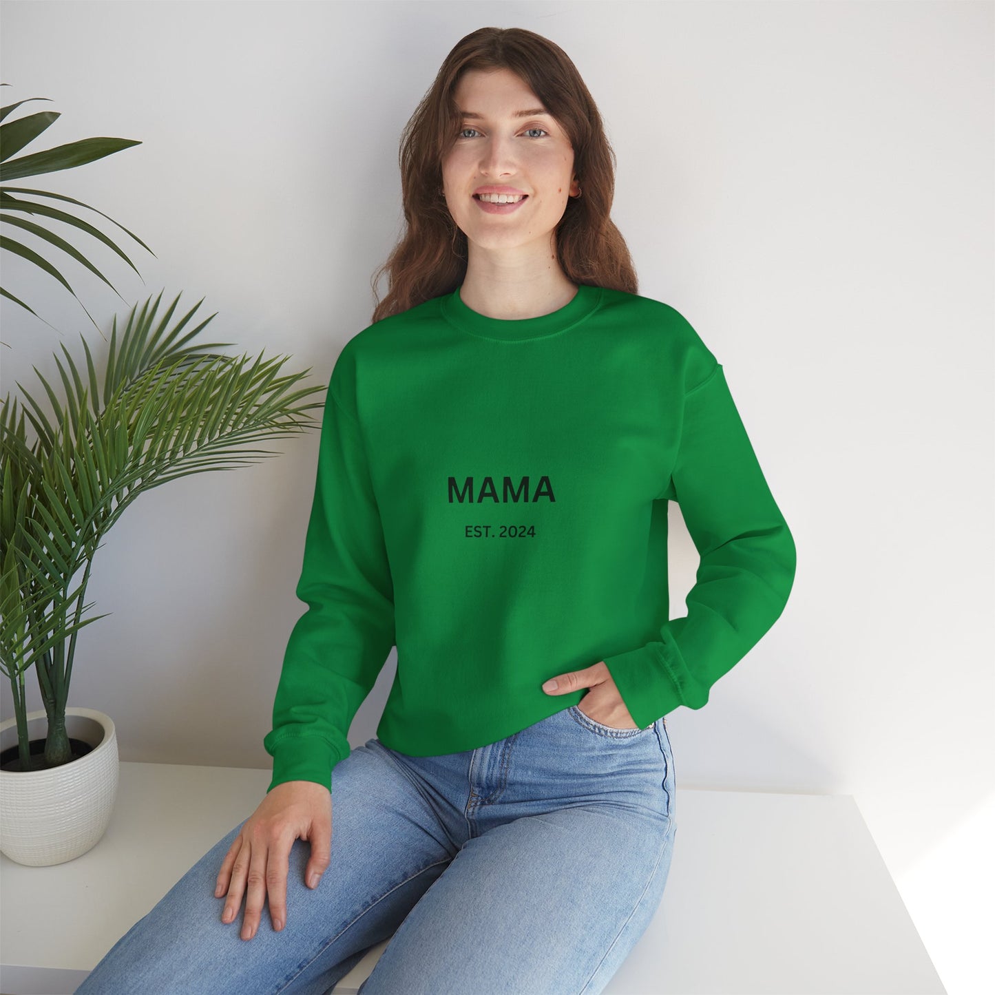 Custom Mama Sweatshirt| Personalized Mom| New Mama Clothing